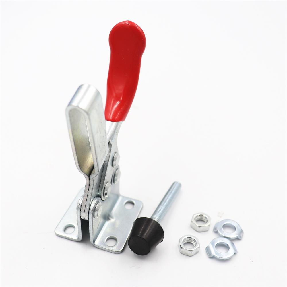 1Pcs Quick Fixture Horizontal GH-201B Fixed Fixture Rally 90Kg Parallel Clamp Woodworking Clamps