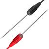Cleqee Wire Piercing Probe Test Lead for Automotive Electrical Diagnostics and 2mm Female Socket To Stainless Steel Terminal Tester Attachment,