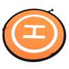 75cm Diameter Double Sided RC Drones Landing Pad Nylon Orange Blue Foldable Universal Aircraft