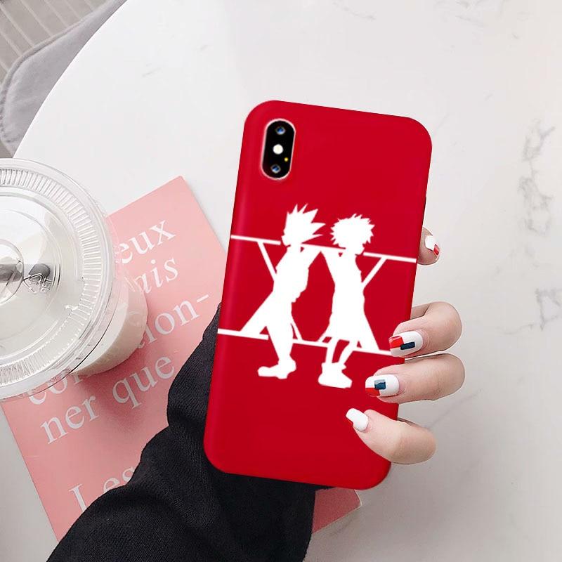 Hunter X Hunter HXH Anime Hunter X Hunter Soft Silicone Phone Case for  IPhone X XR 13 XS MAX Plus Cover for Iphone 11 12 - Main Image