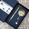 Beijing Tiananmen Metal Bookmark - Custom Engraved Cultural Gift Box