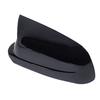 1 Pair OX Horn Shape Rear View Mirror Cover Cap Fit for VW Golf R32 GTI Rabbit Jetta Bora Polo MK4 Passat B5 Glossy Black