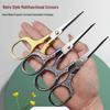 Retro Stainless Steel Office and Embroidery Scissors for Students