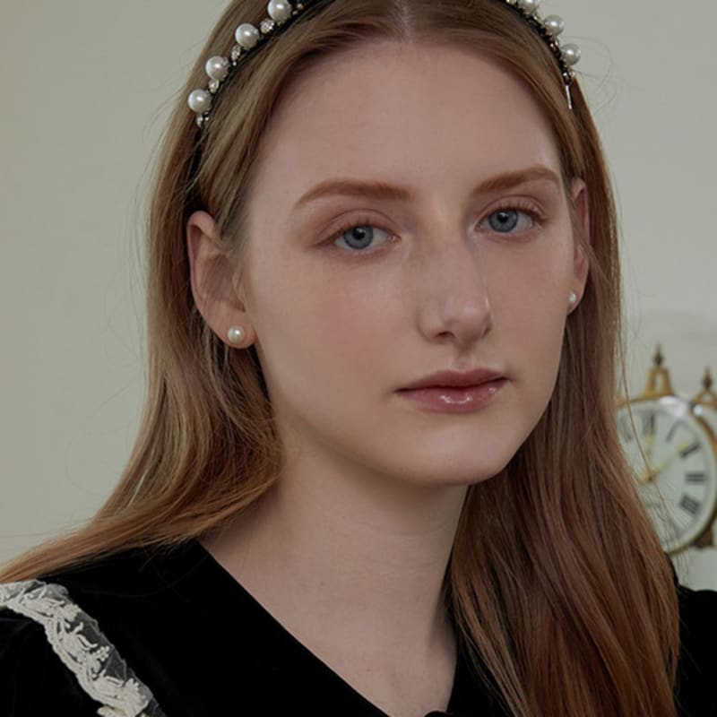 

Жан Поль Кларисс Анна Лента Жемчужная Повязка для Волос JC009HB black