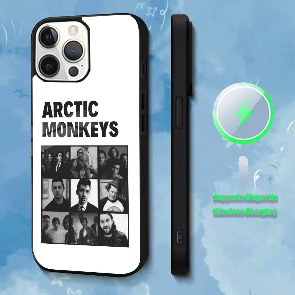 lounge pop Arctic Monkeys Phone Case For iPhone17,16,15,14,13,12,11 Plus,Pro Supports Magnetic Wireless Charging iPhone12PROMAX