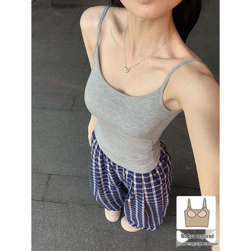 Pure Desire Women s Bandeau Camisole: Armpit Coverage, Chest Pads, Slimming Fit, Sexy Summer Top. S [70-95 lbs]