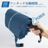LittleSo appearance of memory umbrella that folds in 1 Folding rain shape automatic opening and for both sunny and rainy 8 large 104cm large folding