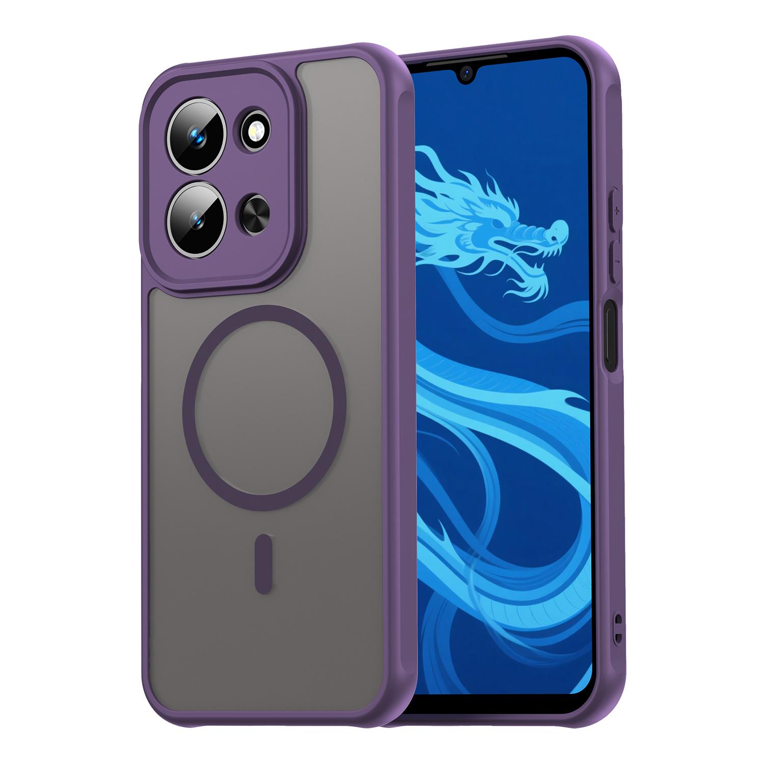 

Xiaomi Redmi 15C 4G/15C 5G/Poco C85 4G(EU Version) Strong Magsafe Shockproof Phone Case Cover for Xiaomi Redmi 15C 4G/15C 5G/Poco C85 4G(EU Version) білий