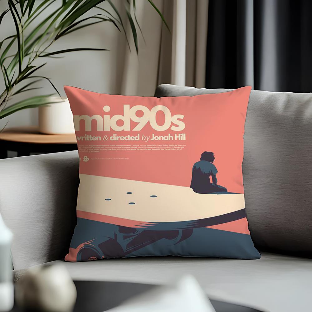Hot MMid sing Cushion Cover Antidustmite Pillowcase Invisible Zipper Silky Short Plush Sofa Cushion Cover