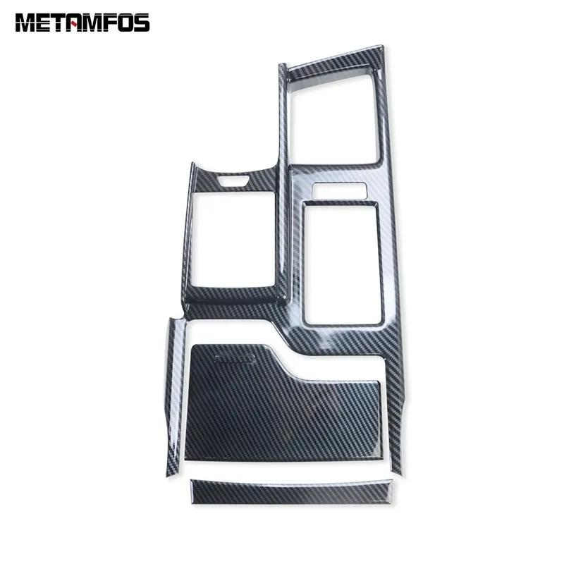 Car Accessories For Lexus ES 200 260 250 350 300h 2018    Carbon Fiber Interior Console Gear Shift Box Cover Trim