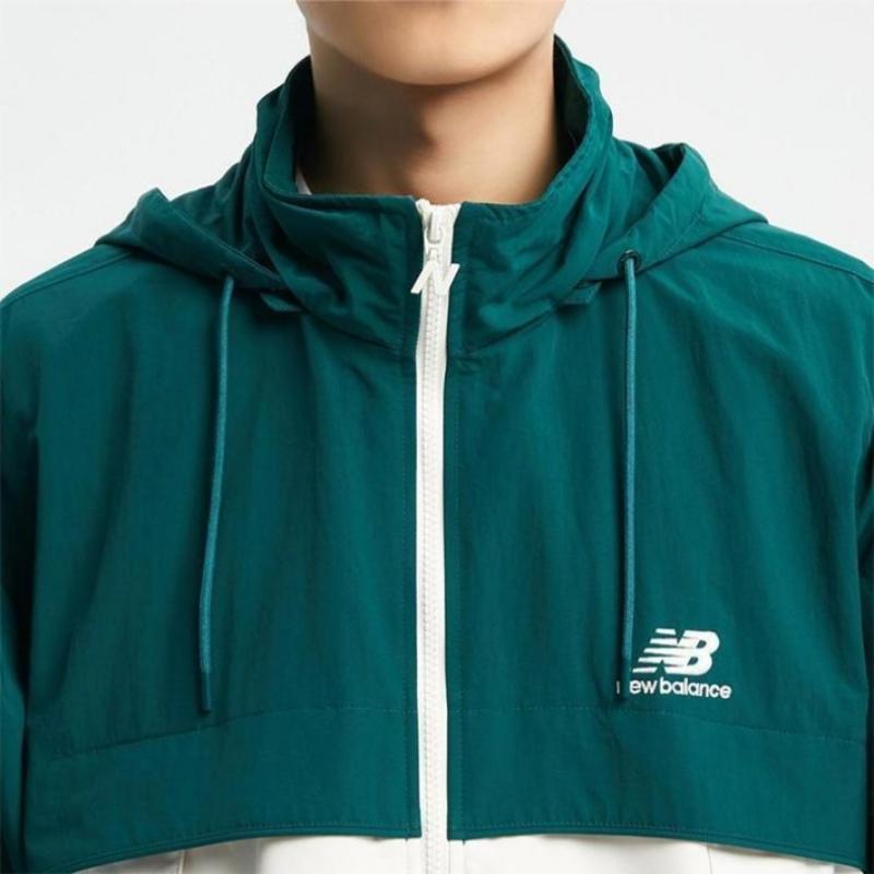 New Balance Iu Windshield  Uni Color Block Warm Up Jacket
