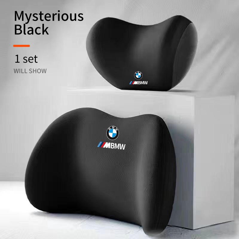 2025 Hot Car Memory Foamn Back Cushion For BMW X3 X5 M5 M3 E46 E90 E60 F10 F30 G30 E70 G20 Seat Headrest and Lumbar Support Acce