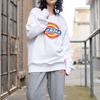 Dickies Logo Printed Crewneck Sweatshirt Unisex sweatshirt White DK007059C4D