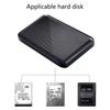 Portable Type C 2.5in SSDs Hard Drive Case for SATAs Drives Featuring Fast USB3.1 Connectivity 2.5Inch Hard Disk Box