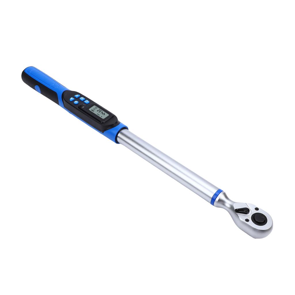 Digital Torsion Wrench LCD Display 1 2 Drive 10 to 200N.M Torsion Adjustable Electronic Wrench with Buzzer for