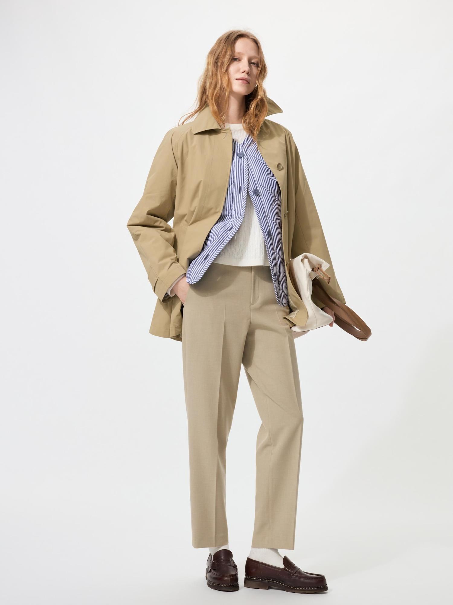 

Uniqlo Japan Smart Ankle Pants Длинные 32 BEIGE/S