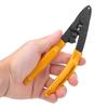 Fiber Optic Stripping Pliers 3 Port Hole Ergonomic Hand Stripper with Hex Socket Wrench