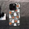 Halloween Ghost Drop-Proof Case for iPhone 17 Pro Max, Apple 15/16, 14 Pro Large Hole