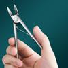 Profesionální kleštičky na nehty pro domácí nehtové rýhy, nerezová ocel, super ostré a robustní nůžky na nehty na ruce a nohy