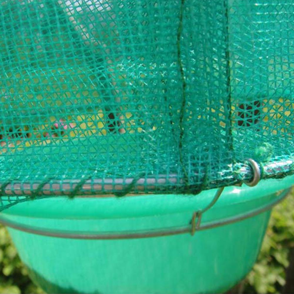 Återanvändbar Hängande Flugfångare Dödar Flugor Fälla Bur Nätfälla Skadedjurskontrollprodukt Trädgård Hem Gård Tillbehör