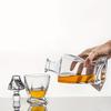 1 decantador de whisky, decantador de whisky retorcido con tapón, decantador de whisky y licor premium de 27 oz con tapón de vidrio para alcohol, bourbon y whisky