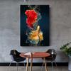 Abstract Colorful Betta Fish Animal Canvas Painting Wall Art Picture Posters and Prints Home Decor for Living Room