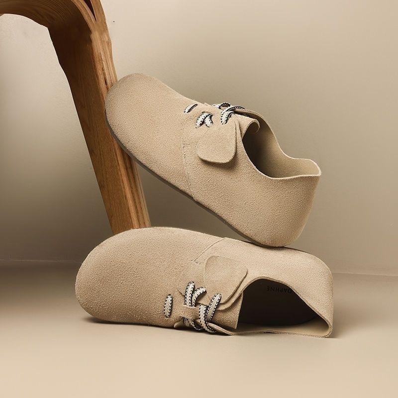 Birkenstock Halbschuhe Frühling und Sommer neue Außenbekleidung Taschenkopf dicke Sohle weiche Sohle