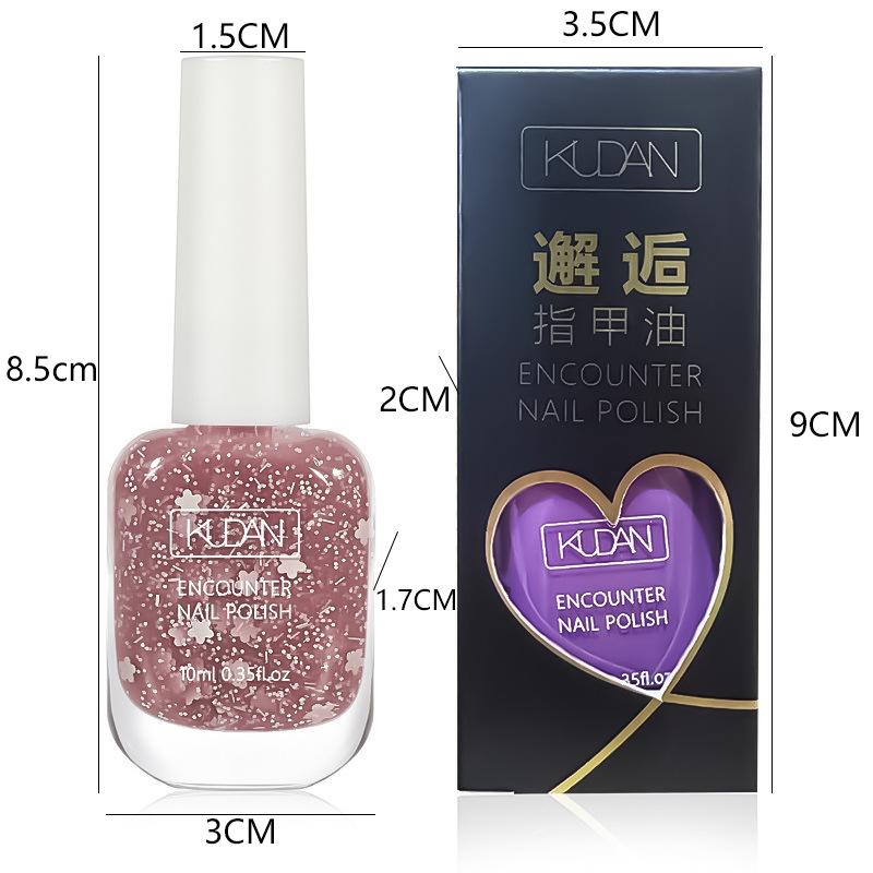 Water-based Nail Polish, No Baking, Quick Drying, Long-lasting, Tearable Nail Polish, No Odor, Quick Drying Nail Polish