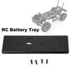 RC Battery Tray with Screw Replacement Accessory Fit for RGT EX86100 1 10 RC CarBlack 6800228L