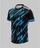 Simple and Fashionable Men's Outdoor 3D Printed Short-sleeved Large-sized Breathable Casual Sports T-shirt for Family Wear