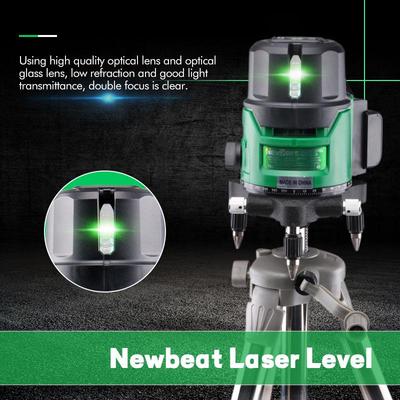 European Standard Digital Green Laser Line Projector - 2-Line Outdoor Smart Level