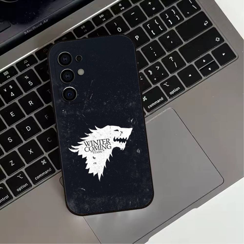 

W-Зима Идет S-Stark-ES Чехол Для Телефона Для Samsung S25,S24,S21,S22,S23,S30,Ultra,S20,Plus,Fe,Lite,Note,10,9,5G Черный Чехол Samsung S24ULTRA