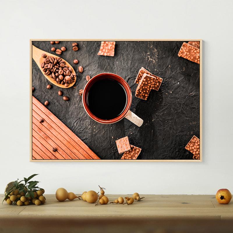 Chocolate Choco Candy Canvas Painting Nut Pôsteres e impressões Arte de parede para sobremesas Loja Café Decoração de parede Decoração de sala de estar