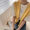 Cape Knitted Shawl Solid Color Wool Scarves Elegant Knit Scarf  Female