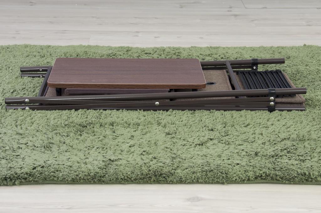 AZUMAYA Easy-Assembly Chest, Brown, 4 Drawers, LFS-702BR