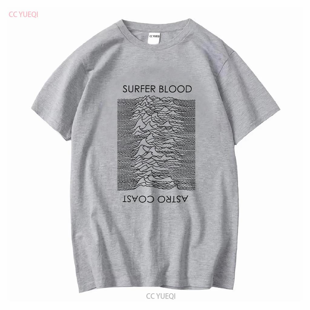 SURFER BLOOD Astro CoasT T Shirt Large Indie Emo Alternative Grunge Punk RARE long or short sleeves vintage Washed