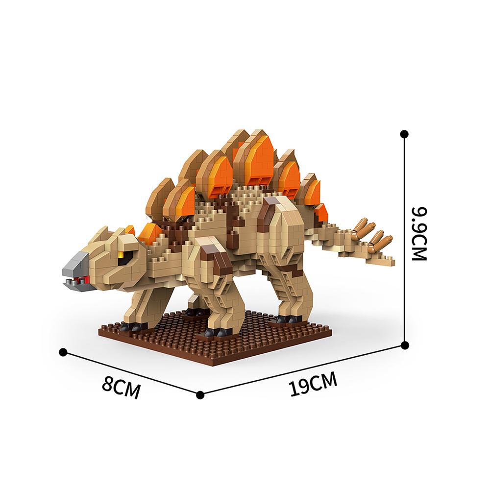 

2025 New Series Dinosaur Dilophosaurus Micro Mini Block - DIY Puzzle Toys, Cool Dinosaur Model Decor, Great Adult Birthday Gifts in bag