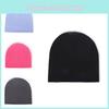 Knitted Hat For Women With Stretchy Polyester Fabric Fall Casual Fashion Accessory For Winter Season