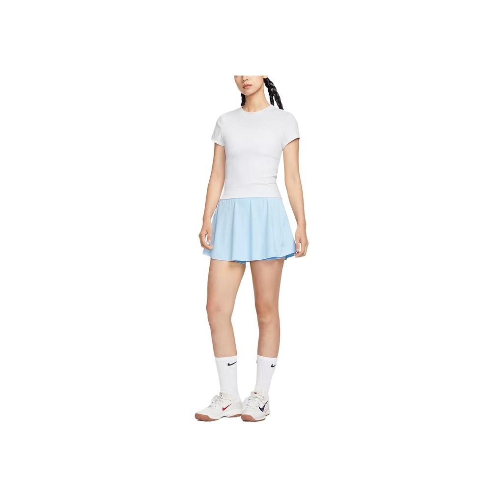 Nike Court Advantage Dri-FIT Solid Color Simple Elegant Comfortable Tennis Skirt Women Skirts FZ6730-441