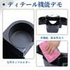 Hcilloend Center Cup Holder Storage Box for New Fiat 500 ABS Cup Easy Car Convenient Car Supplies (2016-2025), Plastic, Multi-Function Holder,