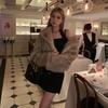 VAYLA Luxury Brand Autumn Winter Fur Coat Women Short Lazy Wind Fox Fur Jacket Cropped Fluffy Casaco De Pele Feminino