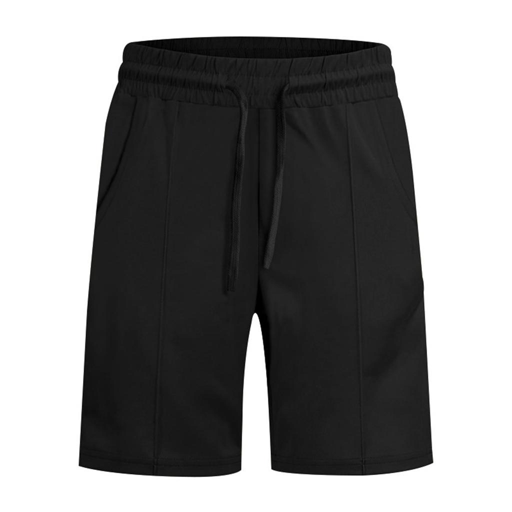 Men'S Straight Work Pants Fashionable And Casual Drawstring Shorts