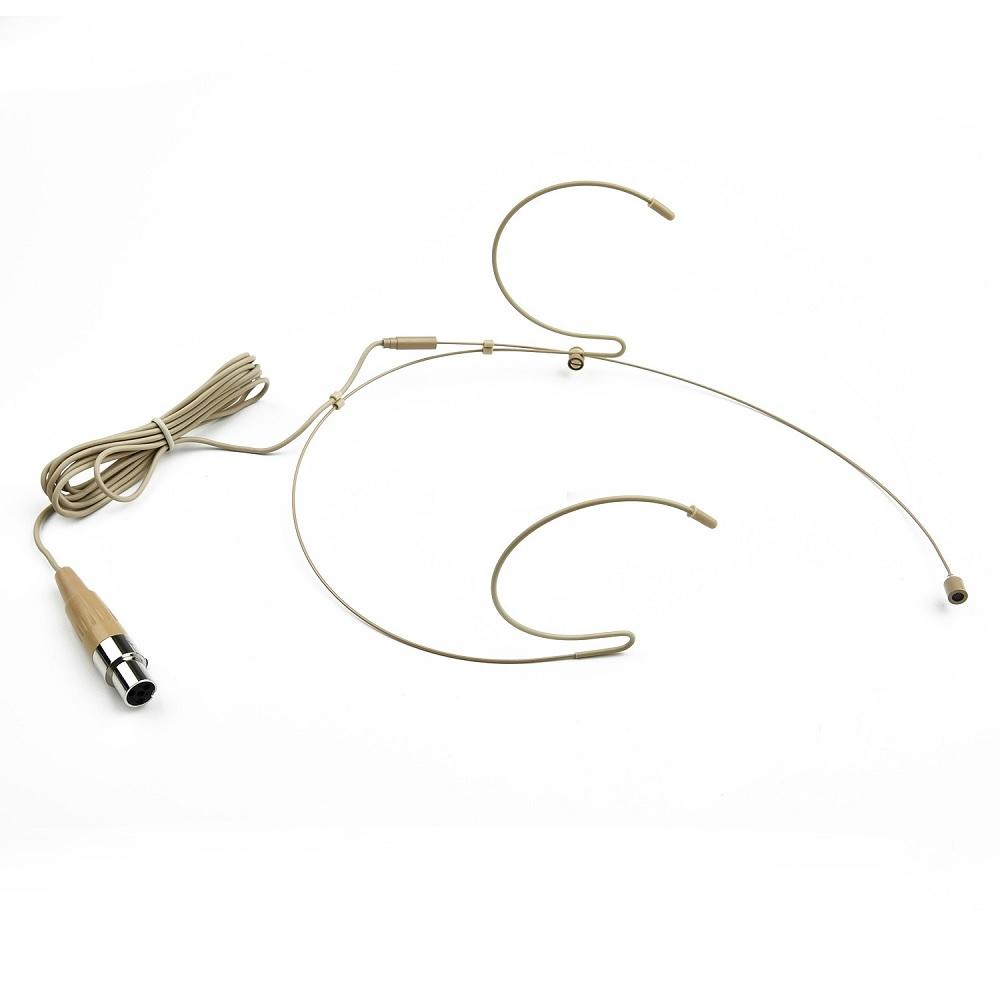Headset Mic Headworn Microphone Mini XLR 4 Pin TA4F For Shure Headworn Headband Mic Bodypack Transmitter