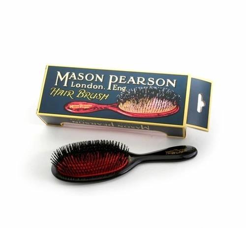 Mason Pearson BN4 Pocket Mix Bristle Nylon Hair Brush Dark Ruby