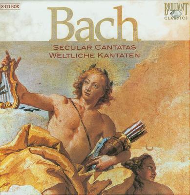 CD JOHANN SEBASTIAN BACH - Secular Cantatas = Weltliche Kantat 93038 Brilliant Class Europe Classical Used