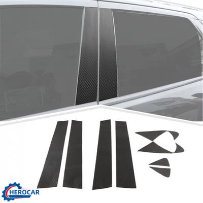 8X Car Window B Pillar Post Decor Cover Trim Sticker Decal For Dodge Durango 11+