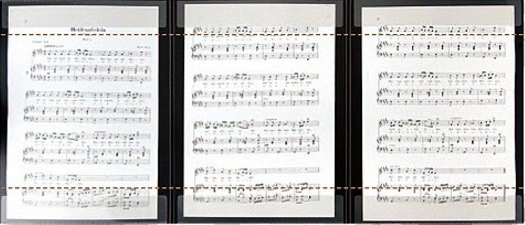 NAKANO Triple Music Sheet Holder FL-160T
