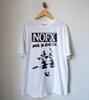 HOT! Vintage Nofx Punk In Drublic Unisex Cotton White T Shirt. Size S To 5XL