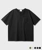 FP142 Jeans Henley Neck Short Sleeve T-Shirt Black Jjst1575