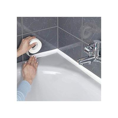 2 Rolls of Adhesive Seals Kitchen and Bathroom Thickness 2.2 Cm Length 3.2 M White YYV